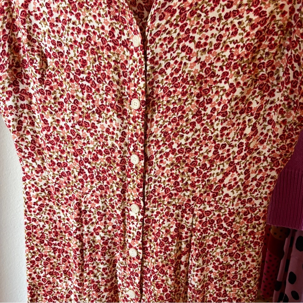 Reformation Floral Wilma Midi Dress - Picture 7 of 8